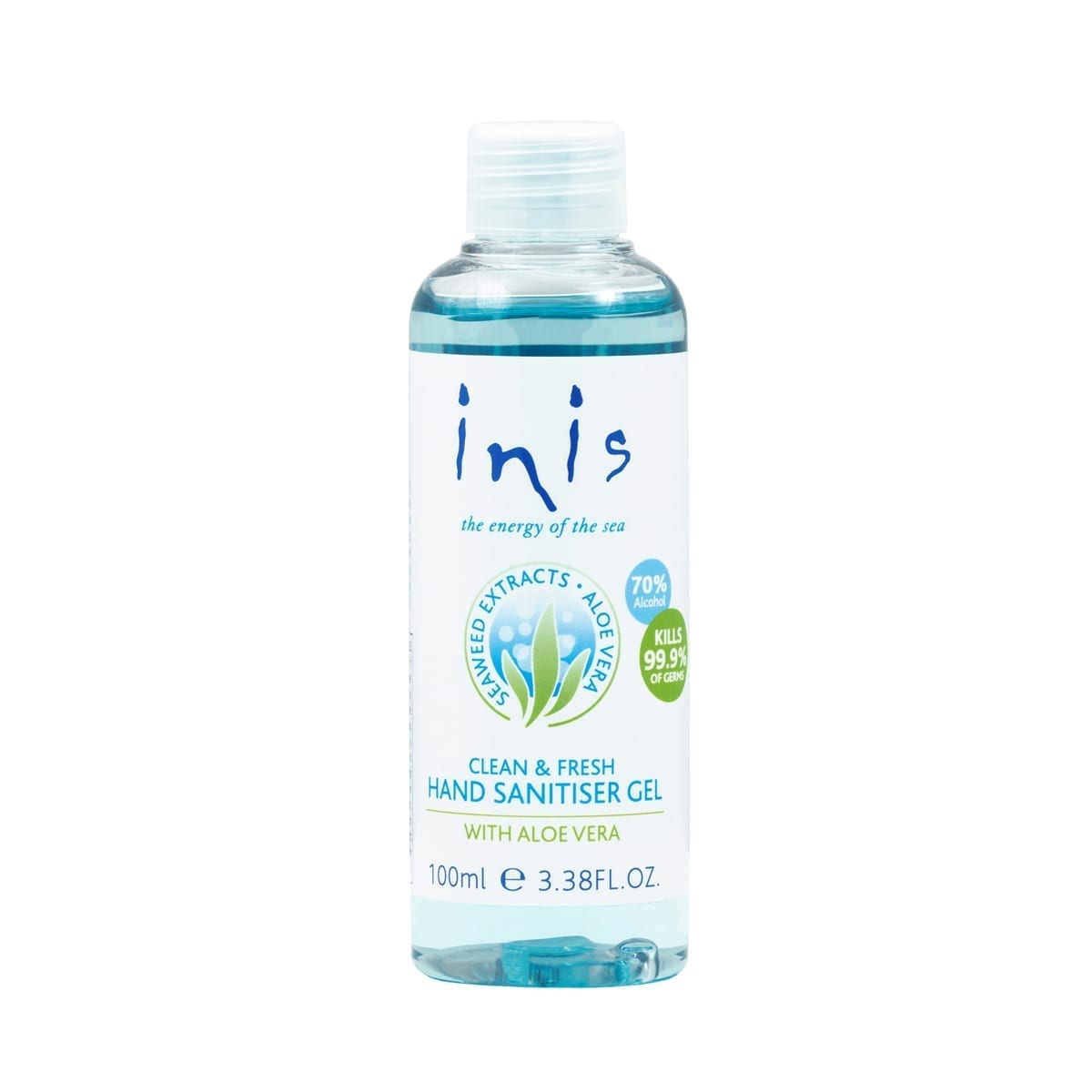 Inis Clean & Fresh Hand Sanitiser 100ml / 3.3 fl. oz.